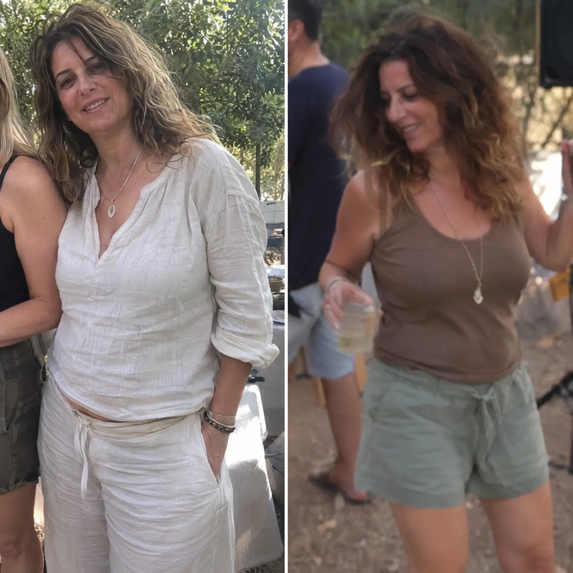 תמונת לפני ואחרי מתהליך הליווי של סילבי, 49