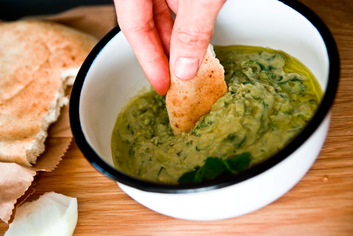 חומוס מאפונה ירוקה יבשה