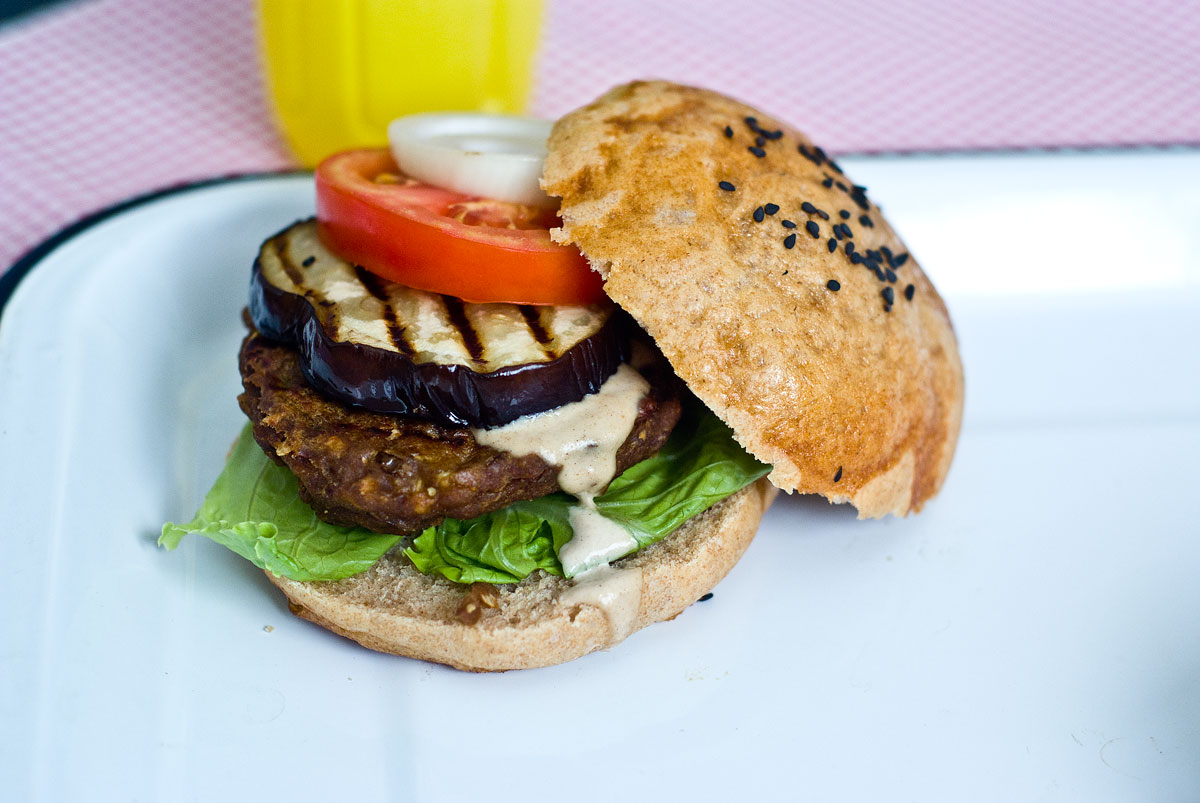 המבורגר טבעוני מעדשים