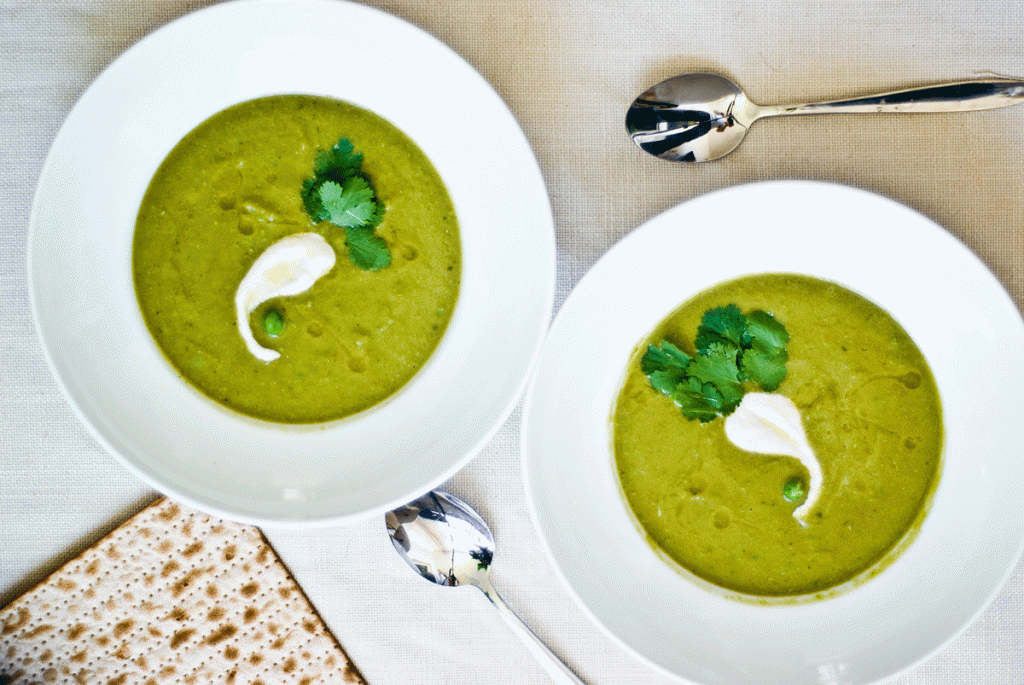 מרק אפונה טבעוני