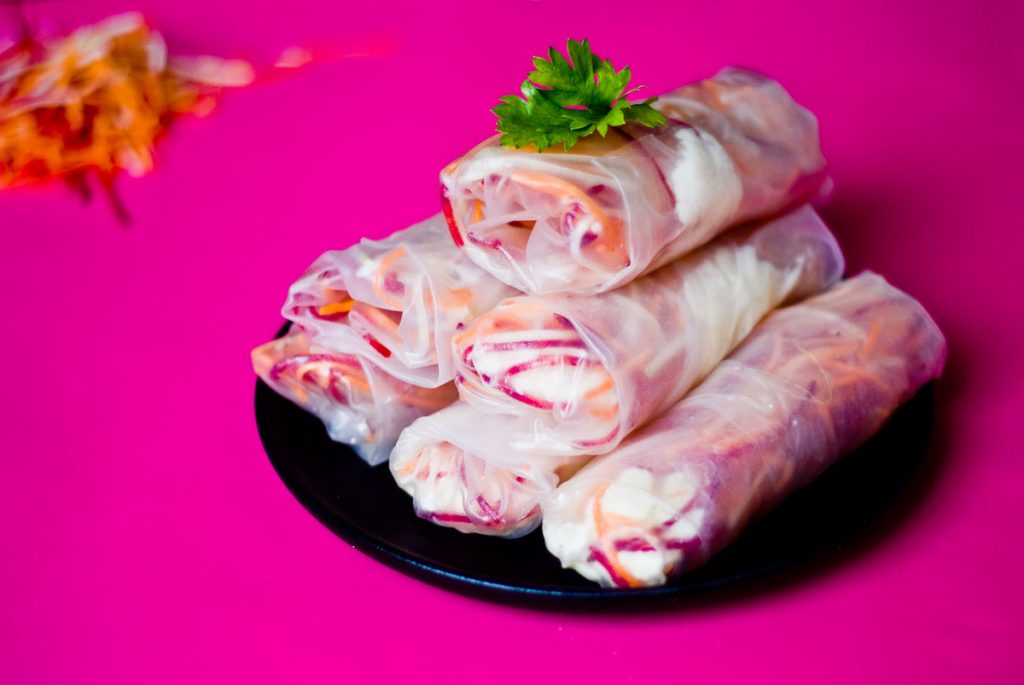 ספרינג רול טבעוני