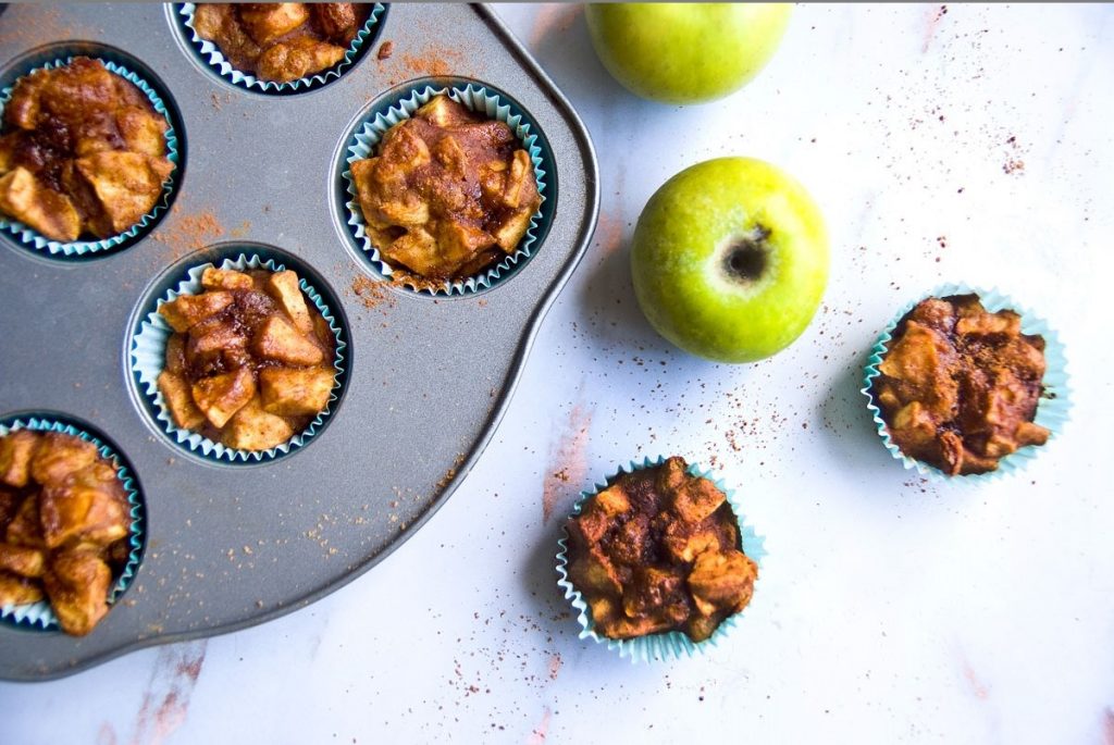 מאפינס תפוחים טבעוני