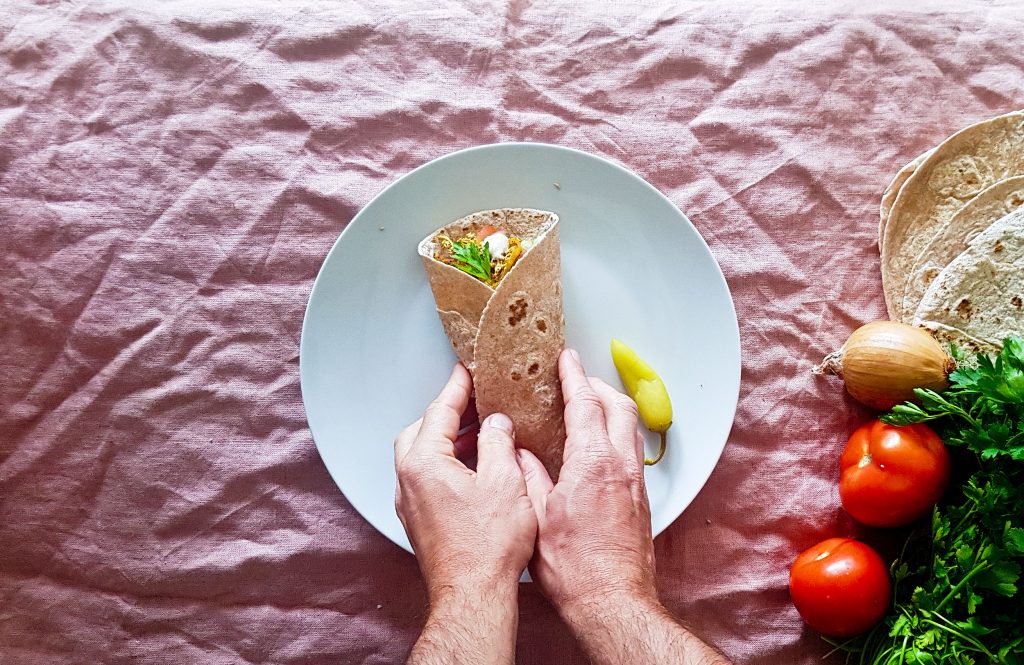 שווארמה טבעונית