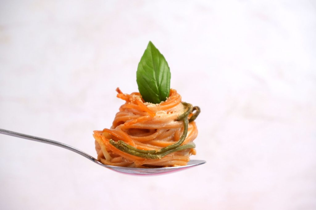 כוסות ספגטי טבעוני