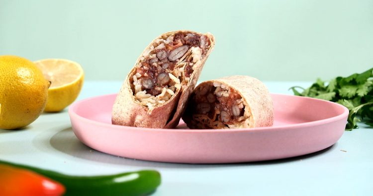 בוריטו שעועית אדומה