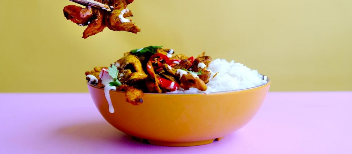 יובה – חלבון סויה מיובש בצורת כנפי עוף