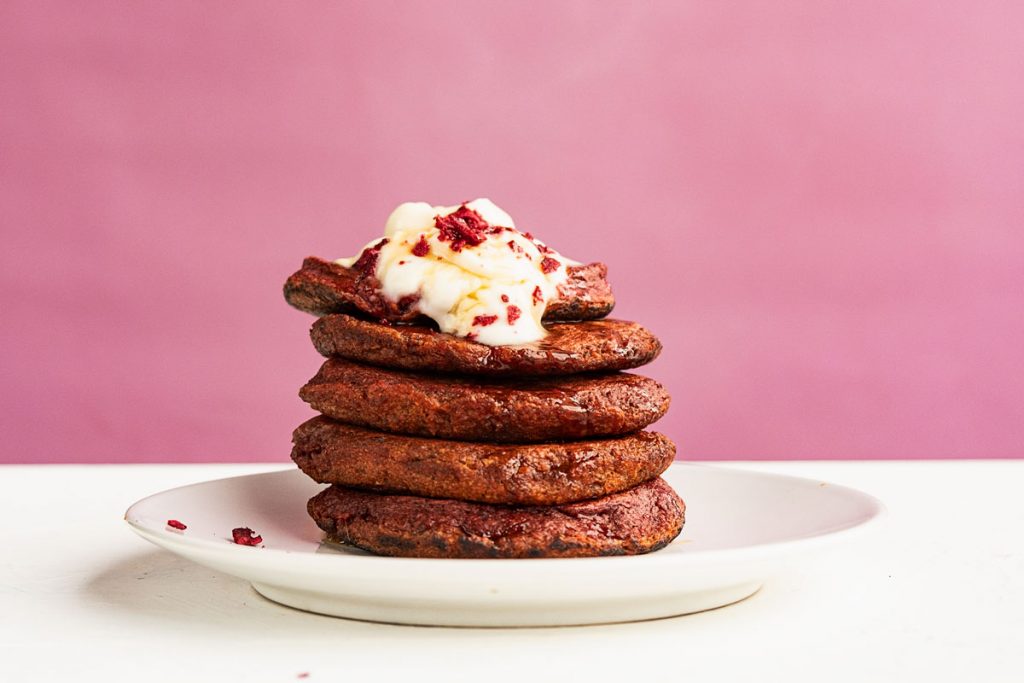 פנקייק סלק ותמרים